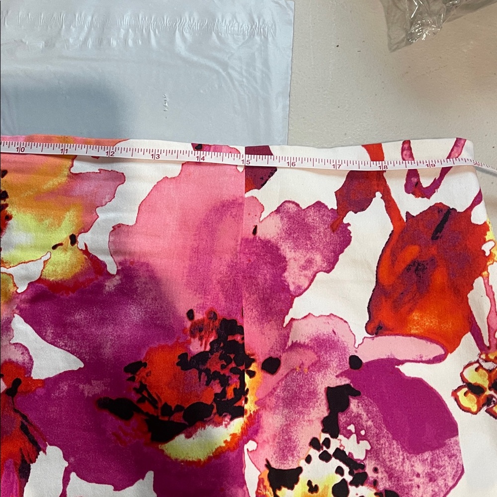 Worthington Floral Print Women's Skirt size 20w - Picture 4 of 6